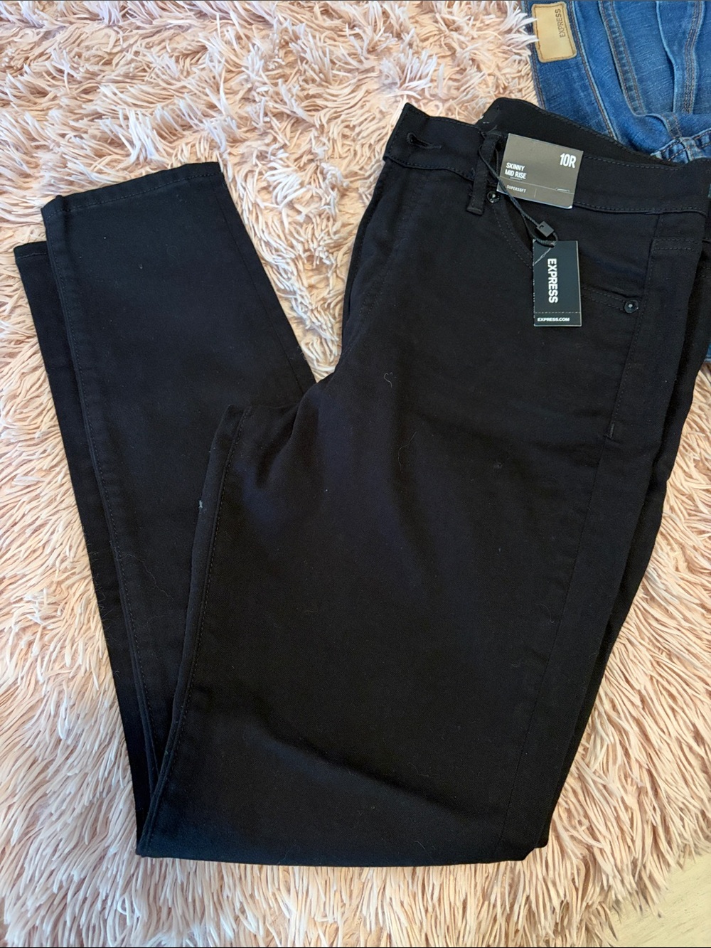 Express Black Slim Stretch Jeans